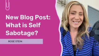 What is Self-Sabotage