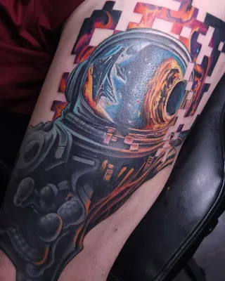 The Astronaut Who Carried a Universe