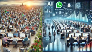 How to Reduce Staffing Costs in South Africa Using WhatsApp and IN ONE CRM