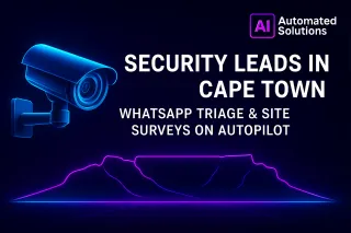 Security Leads in Cape Town: WhatsApp Triage & Site Surveys on Autopilot