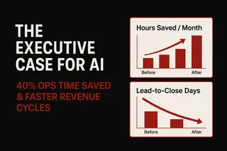 The Executive Case for AI: 40% Ops Time Saved & Faster Revenue Cycles
