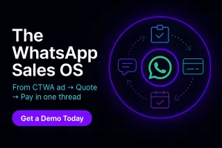 The WhatsApp Sales OS