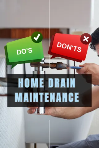Must-Know Do’s and Don’ts of Home Drain Maintenance