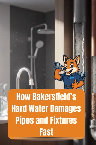 How Bakersfield’s Hard Water Damages Pipes and Fixtures Fast