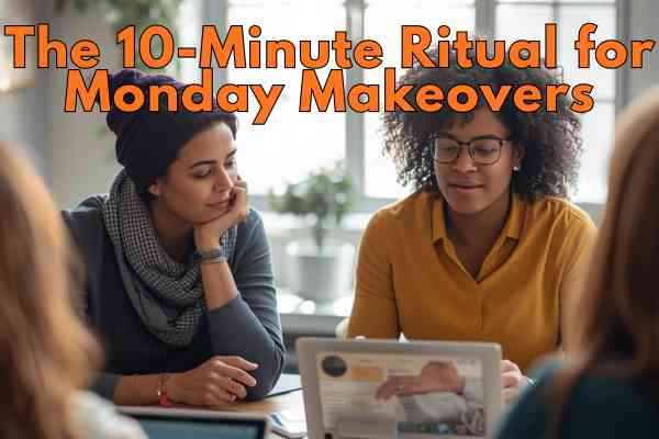 The 10-Minute Ritual for Monday Makeovers