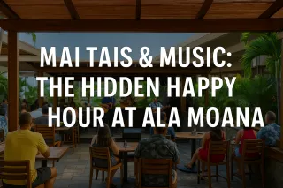 🍹Mai Tais & Music: The Hidden Happy Hour Gem at Ala Moana