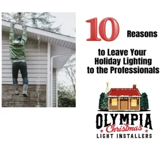 10 Reasons to Leave Your Holiday Lighting to Olympia Christmas Light Installers