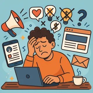 Posting, Emailing, Hustling… and Still No Clients? Here’s What You’re Missing