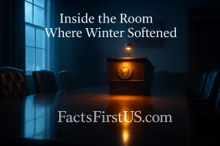 WHEN WINTER HELD ITS BREATH