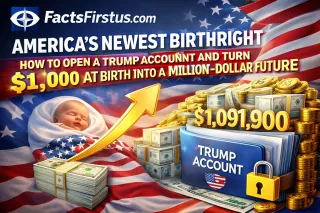 AMERICA’S NEWEST BIRTHRIGHT: HOW TO OPEN A TRUMP ACCOUNT AND TURN $1,000 AT BIRTH INTO A MILLION-DOLLAR FUTURE