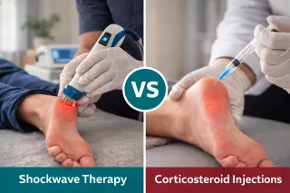 Shockwave vs Injections for Plantar Fasciitis: Which Is Better?