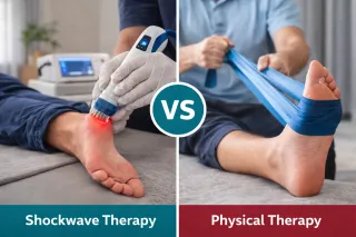 Shockwave vs Physical Therapy for Chronic Heel Pain