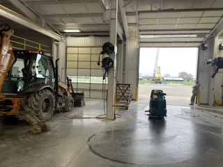 Will It Clean It? – Tennant S9 Walk-Behind Sweeper Test!