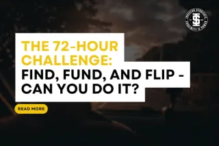 The 72-Hour Flip Checklist: Find, Fund, and Finish in 3 Days Flat