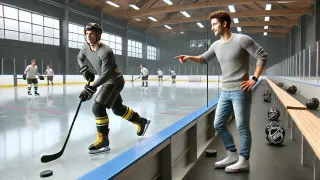 Today we found out that average hockey speed can be transformed with targeted training techniques