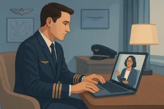 Why Pilots Should Consider Online Therapy
