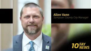 Sampson County Welcomes Home Allen Vann as New County Manager