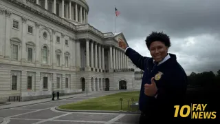 Purnell Swett FFA Member Brings Leadership & Service Ideas Home from D.C.

