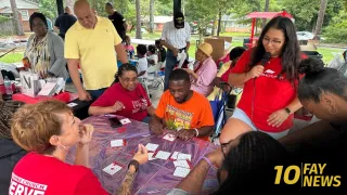 Fayetteville Shines Bright for National Night Out, Rain or Shine