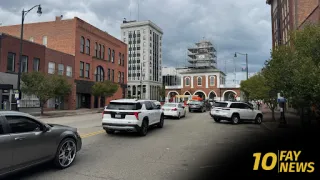 Downtown Fayetteville Road Closures