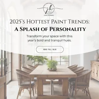 2025’s Hottest Paint Trends: A Splash of Personality