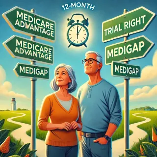 Understanding the Medicare Advantage Free Look Period: Your 12-Month Trial Right to Medigap