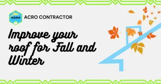 Why Fall Is the Best Time for Roof Care