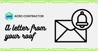 Confessions of a Roof in New England