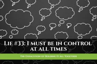 The Exhaustion of Holding It All Together