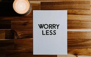 Why not to worry about money