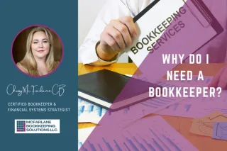 Why do I need a bookkeeper?