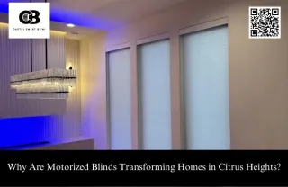 Why Are Motorized Blinds Transforming Homes in Citrus Heights?
