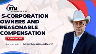 Why Every S-Corporation Owner Needs a Reasonable Compensation Basis 