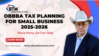 OBBBA Tax Planning for Small Business 2025-2026