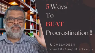 𝟓 𝐒𝐈𝐌𝐏𝐋𝐄 ways to BEAT Procrastination