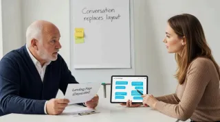 The Death of the Static Landing Page: AI Concierges