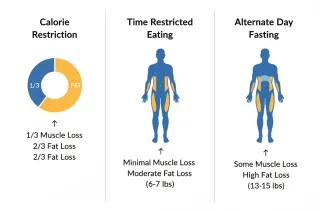 Fat Loss vs Muscle Loss: How Different Fasting Methods Compare