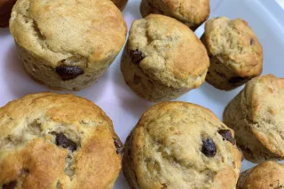 Banana Chocolate Chip Muffins
