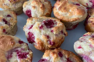 Berry Protein Muffins