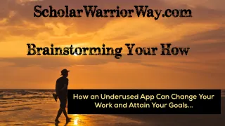 How an UnderUsed Phone App Can Change Your Life