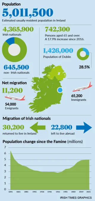 Irish Demographic Destruction
