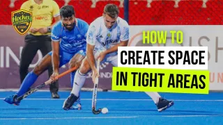 How To Create Space In Tight Areas In Field Hockey