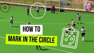 Marking In The Circle in Field Hockey