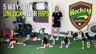 5 Ways To Unlock Tight Hips As a Field Hockey Player