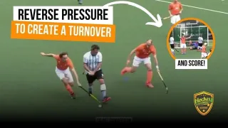 Steal The Ball Using Reverse Pressure To Create Turnovers in Field Hockey