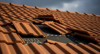 Tuiles cassées après un orage : le plan d'action d'urgence