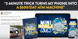 Mini Mobile ATM Phone Loophole Scam Review
