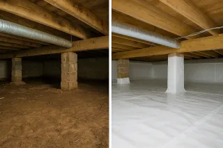 Before and After: What Happens During a Crawl Space Restoration?
