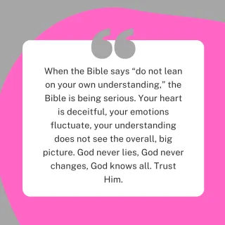 Dear Problem. My God is Bigger. 