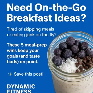 5-Day Meal Prep Friendly Breakfasts